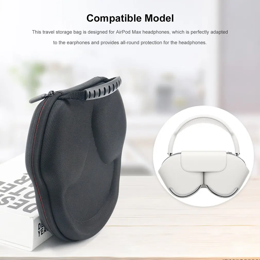 

Travel Carrying Bag Storage Case Suitcase For Airpods Max Headphone Wireless Headset Handbag Pouch Accessories