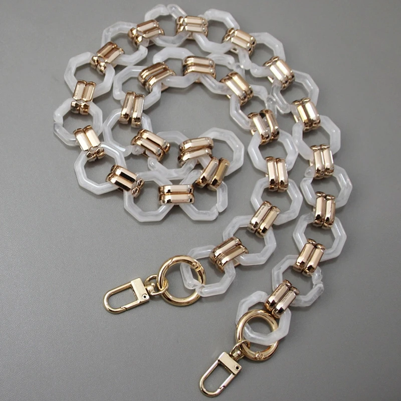 

Acrylic Handle Strap Replacement for Handmade Beach Bag Bucket Handbag X7XC
