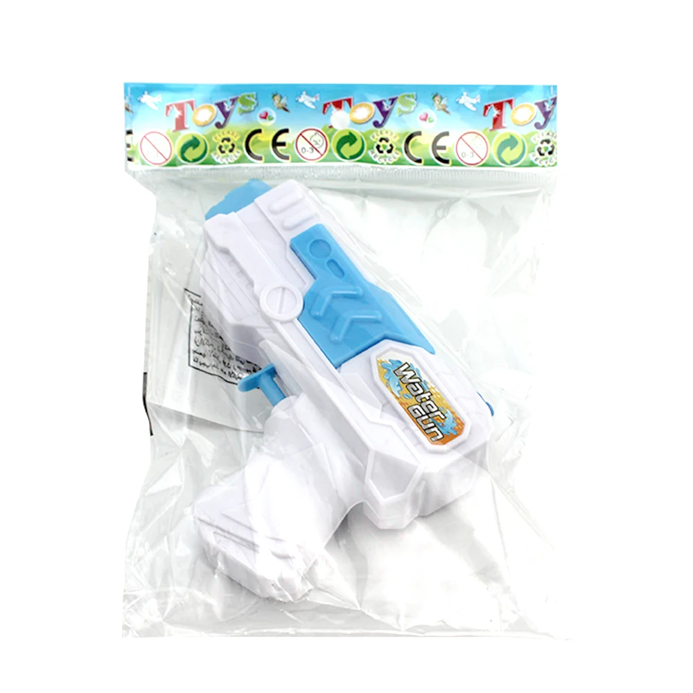 Маленький водяной пистолет летний детский пляжный с карманами для воды игрушки