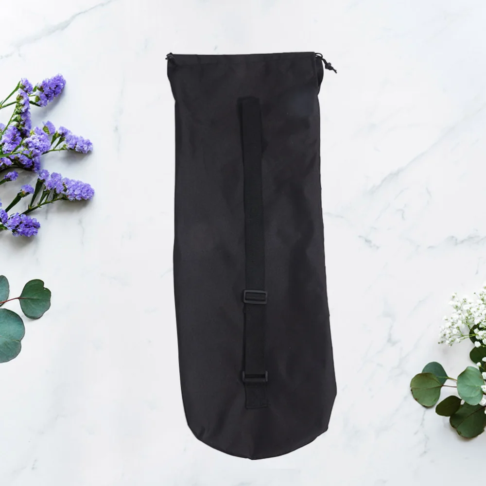 

Skateboard Longboard Backpack Skateboard Shoulder Bag Waterproof Storage Pouch for Home Outdoor Sports Supplies (Black)