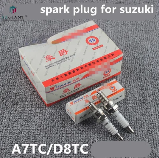 Свеча зажигания AZGIANT 1 шт. для мотоцикла A7TC/D8TC BM6A /Z4C /F7TC/ F5TC/CR8E/CR9E CR6E CR7E CR8E B8RTC CR9E B7C |
