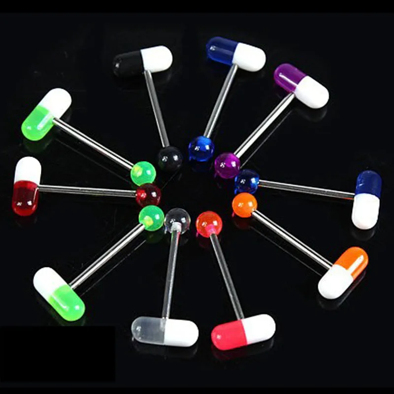 Уникальный дизайн капсулы для пирсинга козелка акриловая пирсинг из