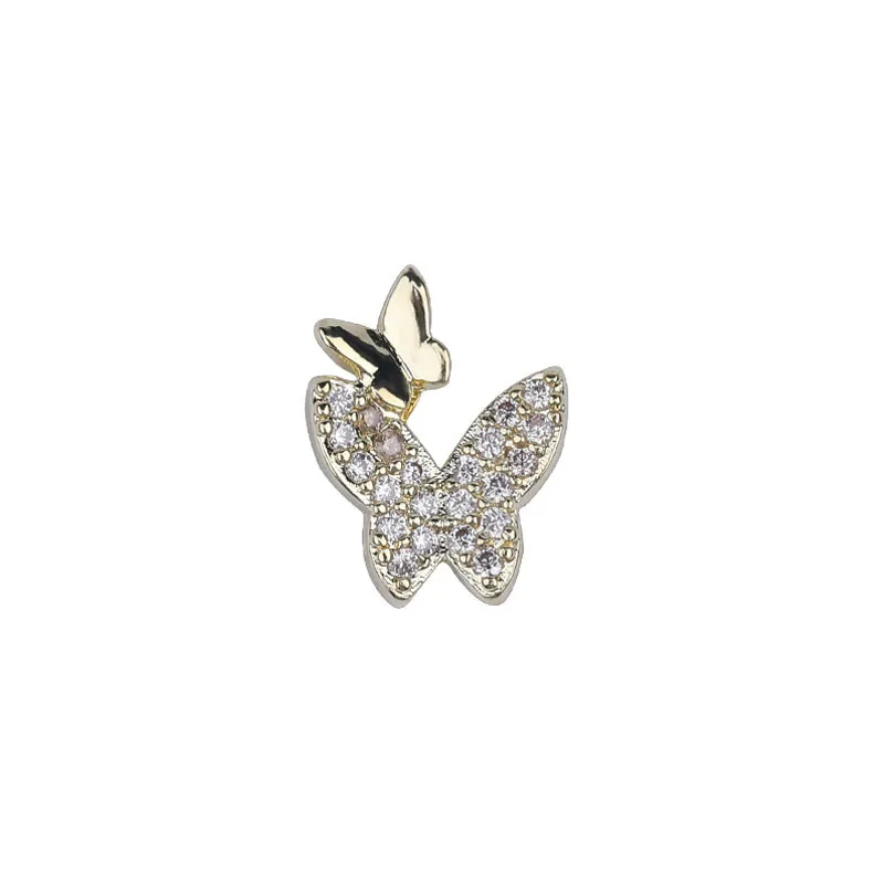 

1 Piece of Nail Art Luxury Alloy Pendant Jewelry Zircon Crystal Rhinestone Metal DIY Nail Art Design Decorations Accessories Hot