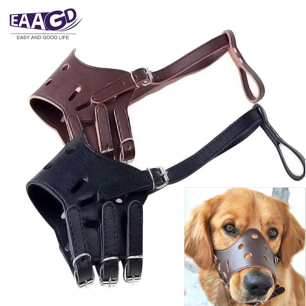 1 шт. собака Регулируемый Анти намордник против лая укусов морды Pet Маска Рот