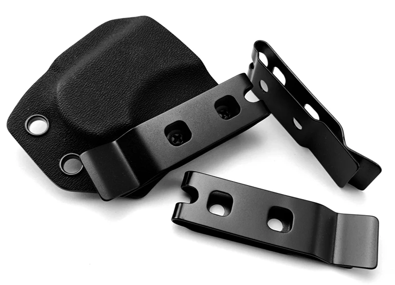 К клипса Kydex поясные зажимы резак К оболочка обратно клип/зажим для талии ножны аксессуары к оболочка переноски назад клип