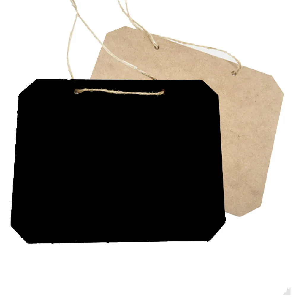 Доска деревянная Черная креативная веревка Очаровательная дверная тарелка для