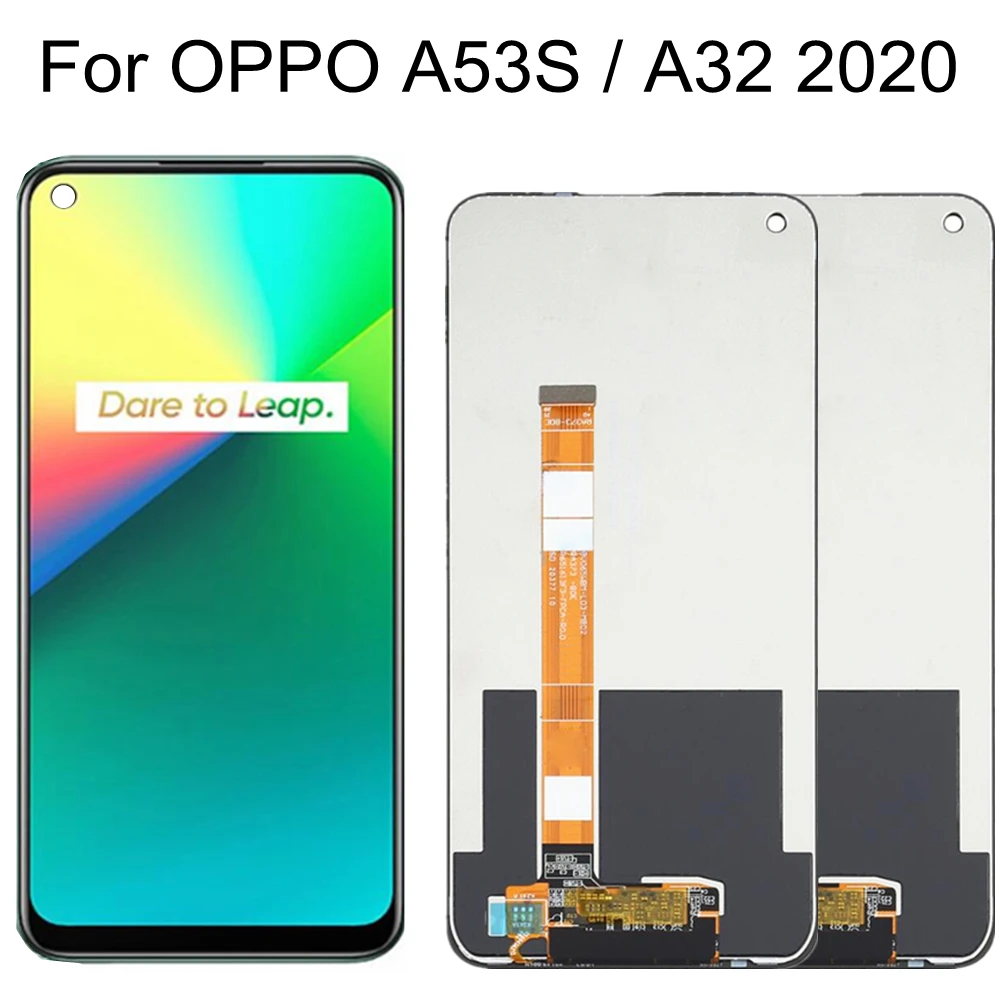 

6.50" LCD FOR OPPO A32 PDVM00 LCD Display Touch Screen Digitizer Assembly Replacement parts For OPPO A53 CPH2127 CPH2131 LCD
