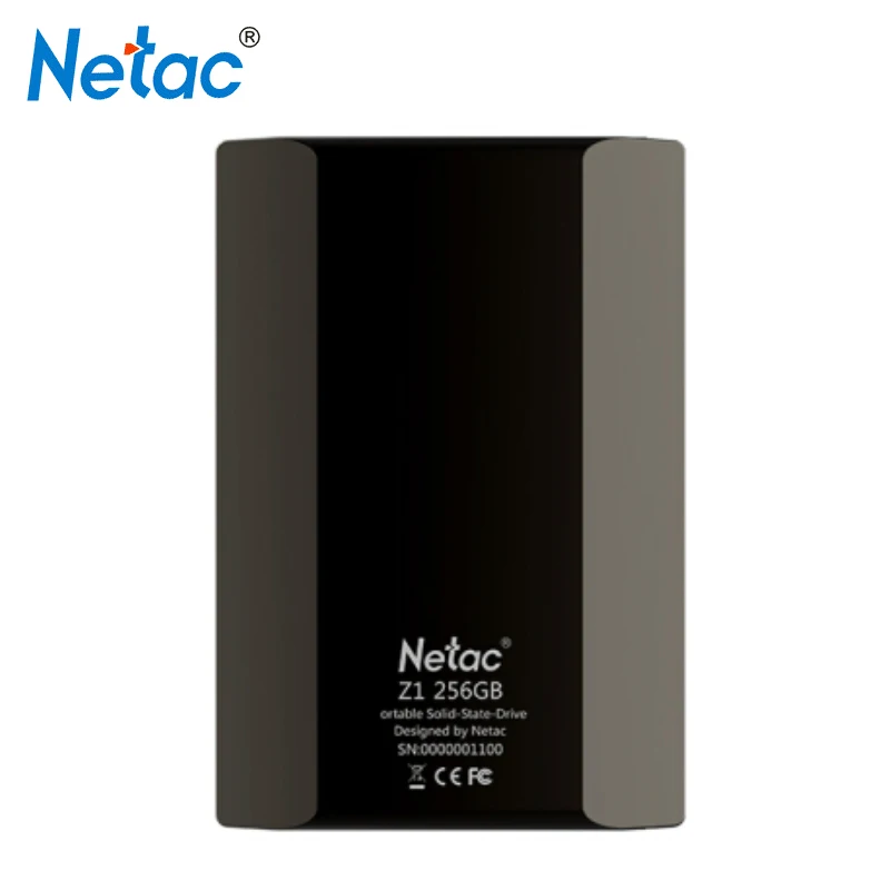Netac SSD 128 Гб внешний жесткий диск USB 3 1 256 ГБ 512 Твердотельный накопитель для