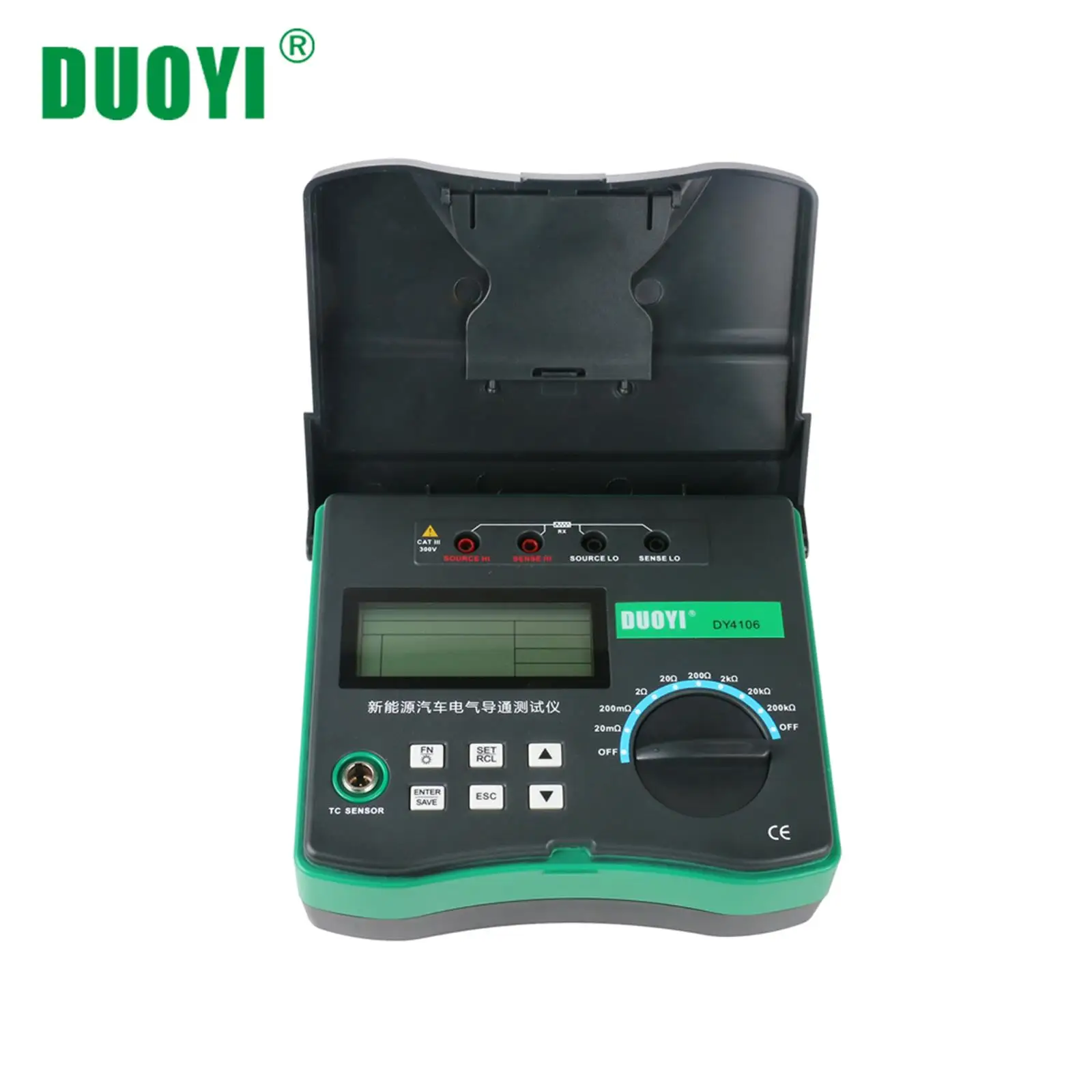 Цифровой автомобильный тестер сопротивления цепи DUOYI DY4106 электрический