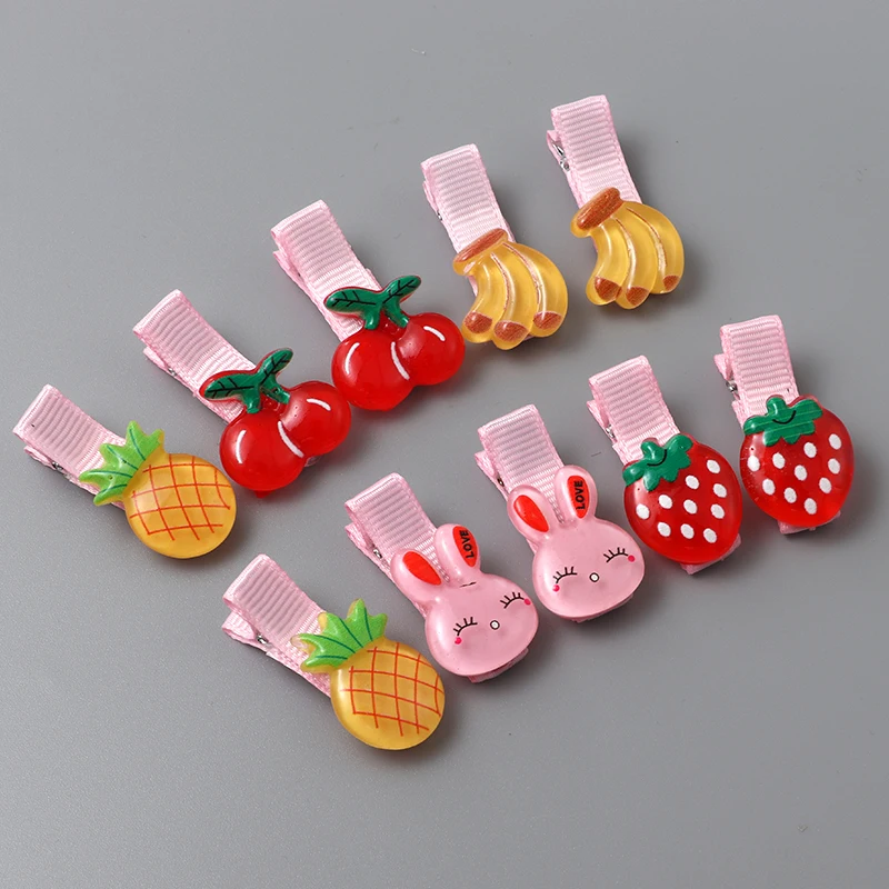 Набор заколок для волос 10/20 шт. милые аксессуары девочек повязки с бантом и