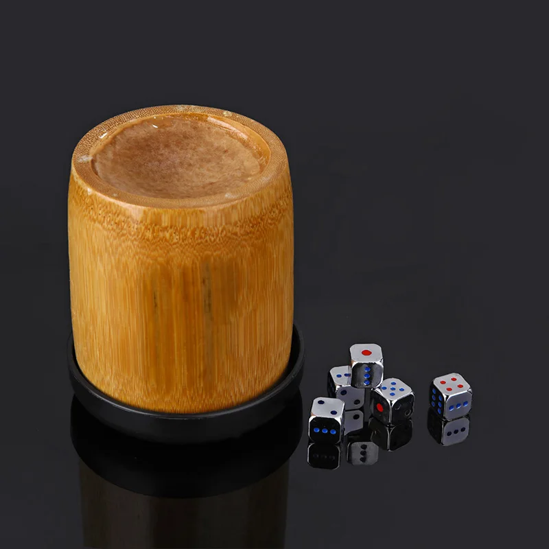 Красный/синий Набор Игральных кости полностью металлические Веселые