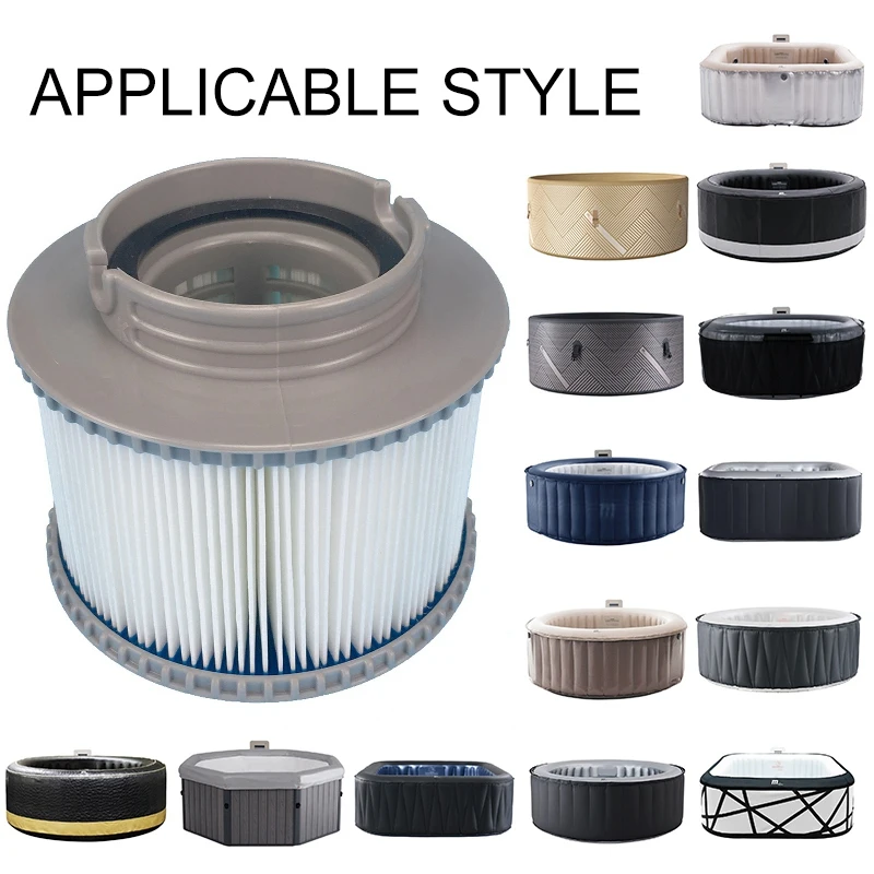 4 шт. фильтр для Mspa картридж подходит Швеции надувной спа Франция надувная ванна