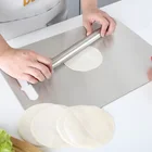 Нержавеющаясталь антипригарным Скалка металла для Бейкер Печенье Тесто и тесто ролик для выпечки посудомоечная машина Кухня для приготовления пищи