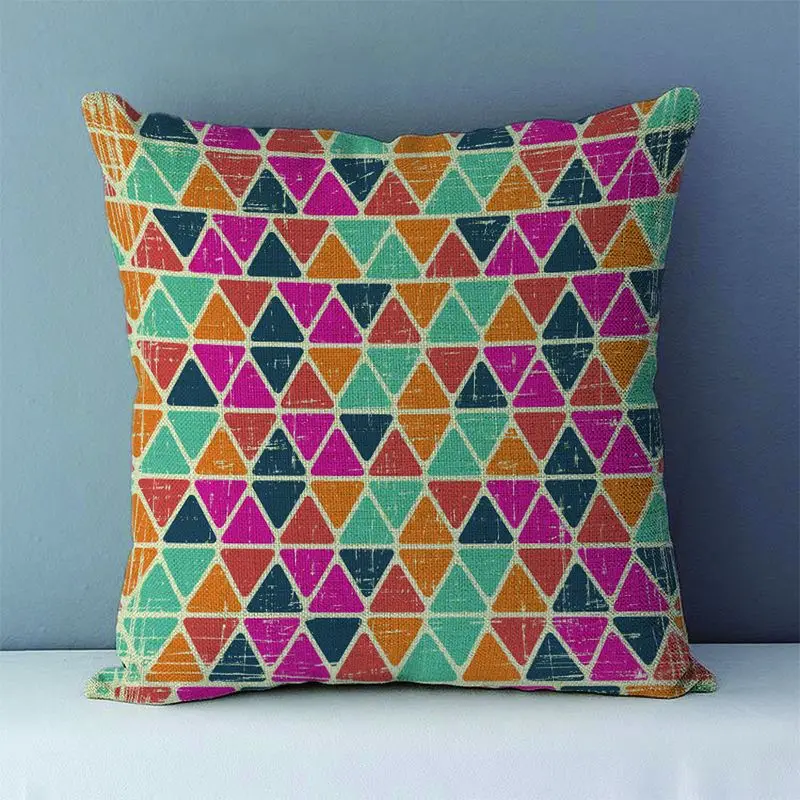 Уютная диванная Подушка Nordic Винтаж геометрический стул подушки для дома