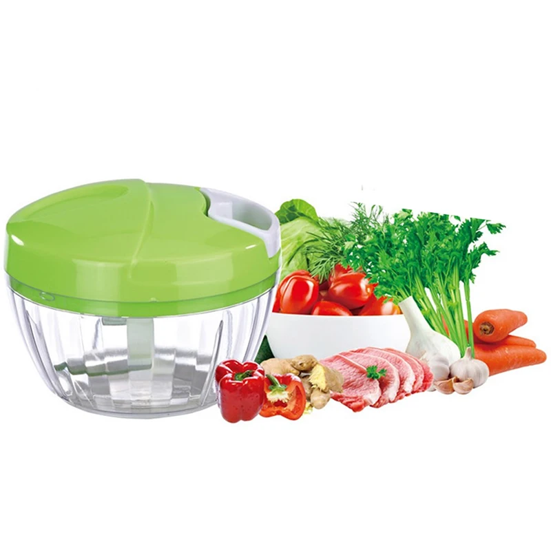 Мини измельчитель многофункциональный Лук Овощи Фрукты резка твист руководство