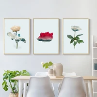 nordic beautiful flowers landscape wall art canvas paintings decorative wall art prints and posters living room home decoration