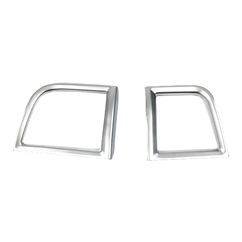 

For Ford Explorer 2016 ABS Chrome Inner Side Air Conditioning Vent Outlet Cover Trim 2pcs/set