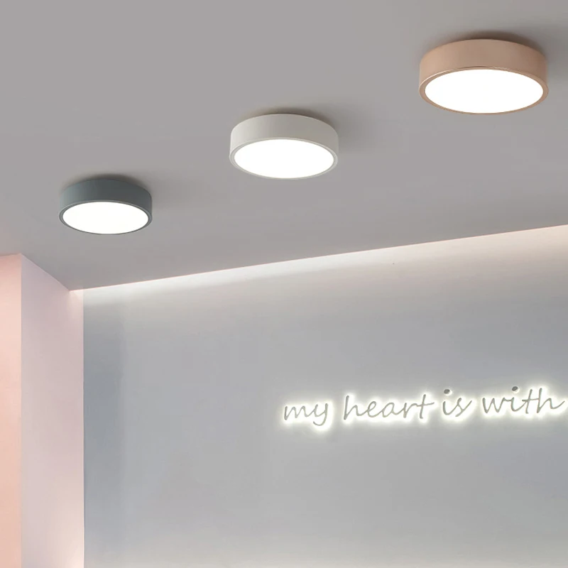 

Modern LED Nordic Ceiling Light for Living Room Bedroom Ceiling Lamp kitchen Corridor Aisle Bathroom Lighting Fixture Home Decor