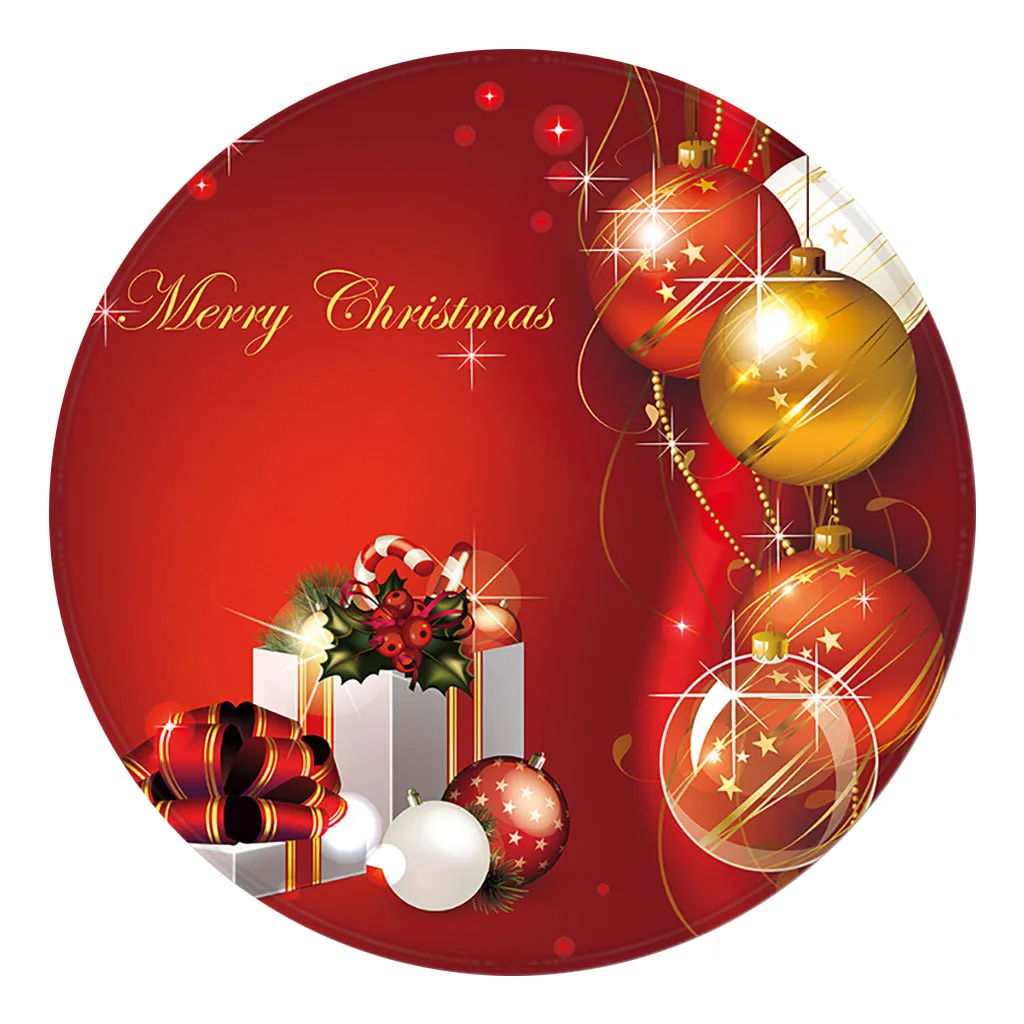 Коврик с рождественским дизайном Кухня двери Ванная комната напольный коврик