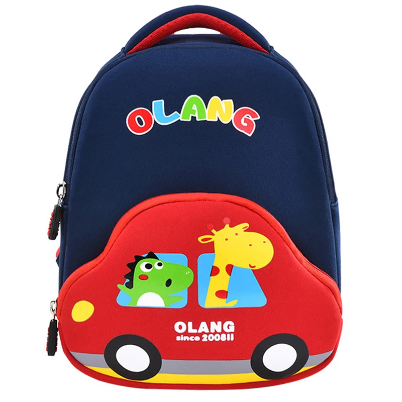 Children's Backpack In Kindergarten Lightweight Toddler Bag Cute Cartoon Car Bus Small School Bag for Girls Boy Mochila Infantil