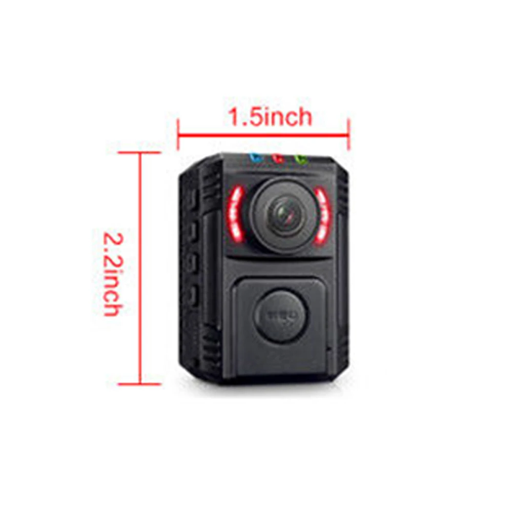 HD 1080P камера для тела полицейская мини видеокамера ночного видения Карманная