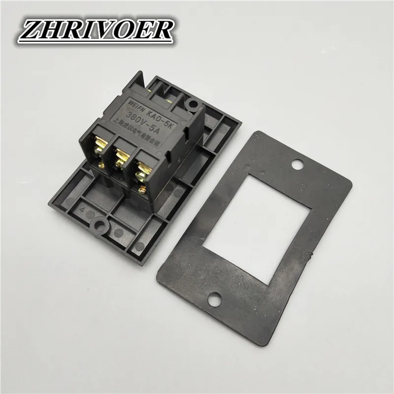 1 шт. KAO 5K Водонепроницаемый Кнопка Переключатель ВКЛ/ВЫКЛ трехфазный