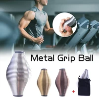 metal stress ball hand grip strengthener fitness grip wrist rehabilitation training device stress relief therapy squeeze toy