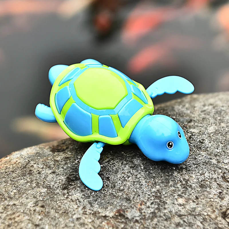 Плавающая часовая игрушка для купания новорожденного ребенка - милый яркий дизайн с животными для развития моторики и координации движений родители-дети