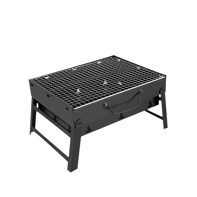 

1Set Steel Outdoor Folding Barbecue Rack Wire Meshes Portable Household Charcoal Grills For Camping Campfire BBQ Tools