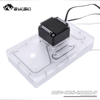 bykski water cooling rgb reservoir tank distro plate for corsair 280xd chassis rgv cos 280x p