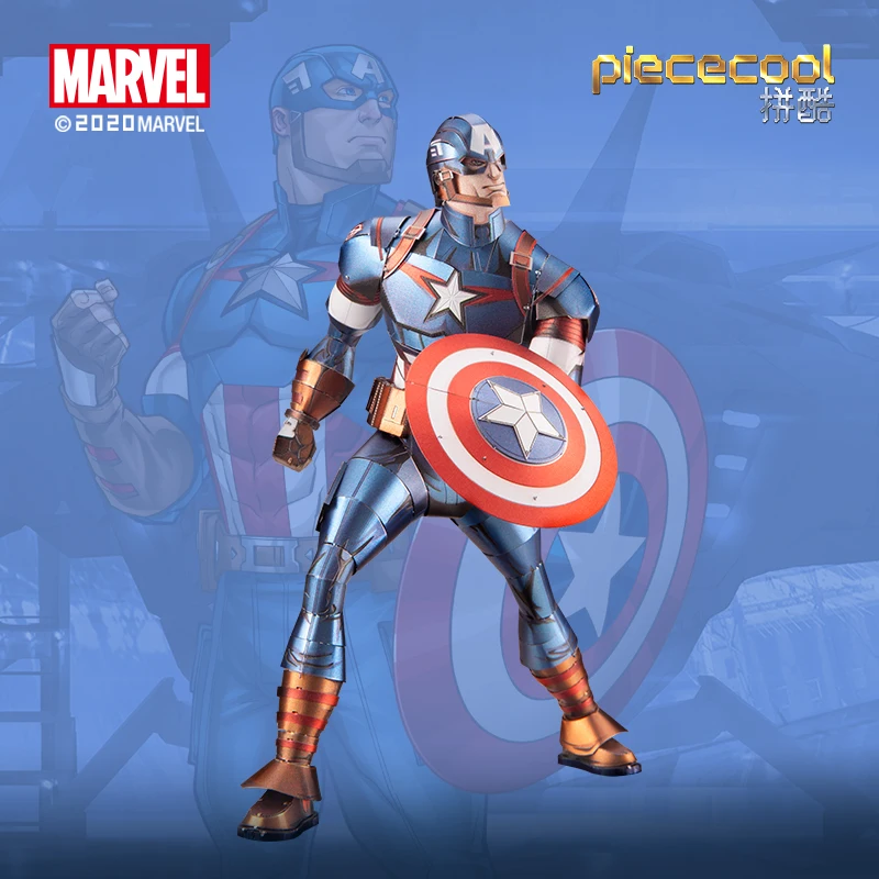 Наборы моделей супергероев Piececool металлический 3D-пазл лазерная вырезка игрушки