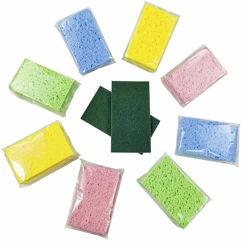 

Cleaning Bulk Sponges Heavy Duty Scouring Pads Sponges Bathroom Sponge Kitchen