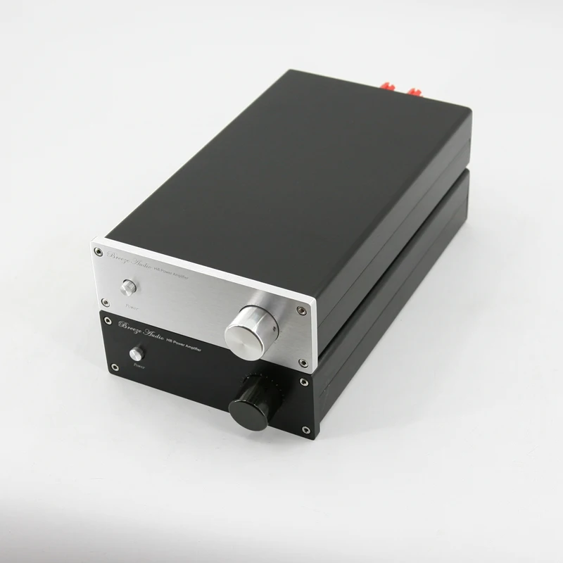 Усилитель/предусилитель W172 H60 D251 полностью алюминиевое шасси чехол для