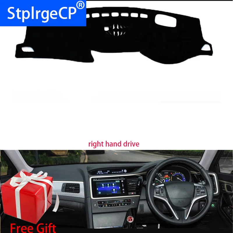 

Car Dashboard Cover Mat for Honda spirior 2015 2016 2017 Right Hand Drive Dashmat Pad Dash Mat Covers Dashboard Accessories