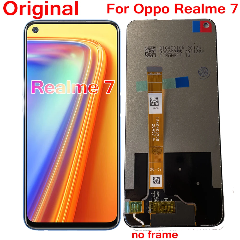 Оригинальный Лучший ЖК-дисплей для Oppo Realme 7 RMX2155 RMX2151 RMX2163 | Мобильные телефоны и