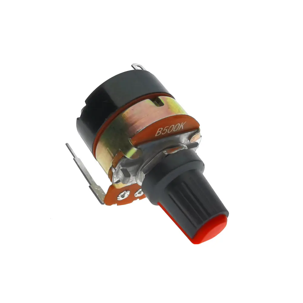10PCS WH138 Hot New WH138-1 15MM B500K Adjustable Resistance Speed Regulator With Switch Potentiometer 500K | Электронные