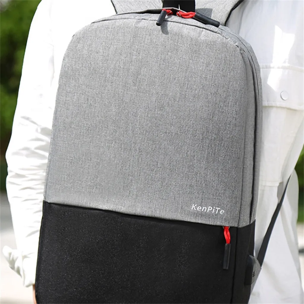 Aelicy, мужские деловые рюкзаки для ноутбука, usb зарядка, рюкзак с защитой от кражи, мужской рюкзак для путешествий, водонепроницаемые школьные сумки для мужчин, Mochila