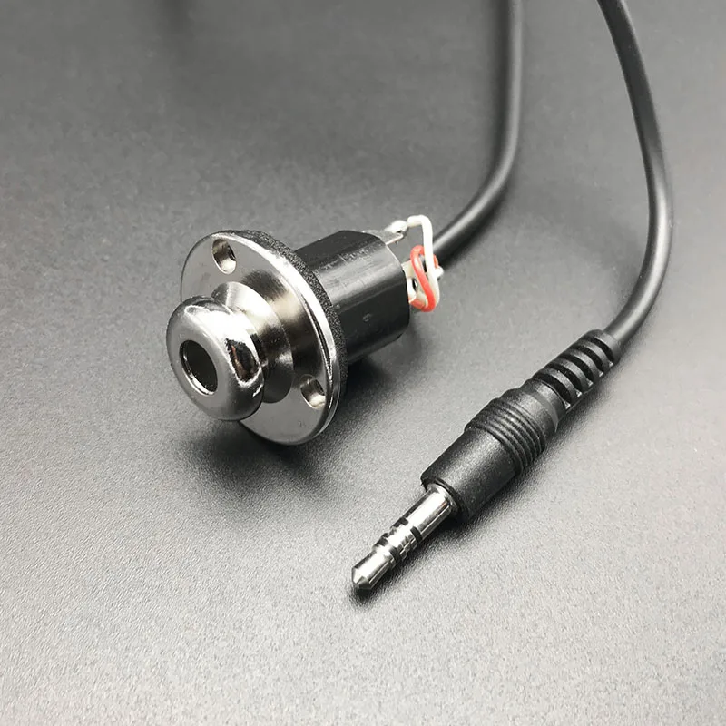 Акустическая гитара Piezo пикап эквалайзер Кабель с разъемом для подзарядки