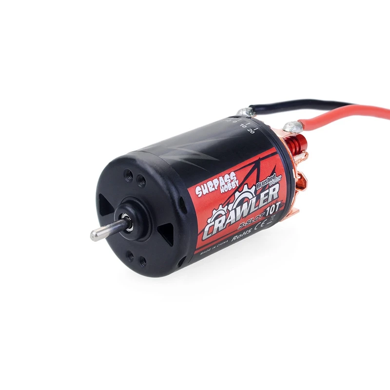 SURPASS HOBBY 550 10T водостойкий мотор с 5 слотами для TRAXXAS Tamiya RedCAT Kyosho WLtoys 1/10 RC Гусеничный