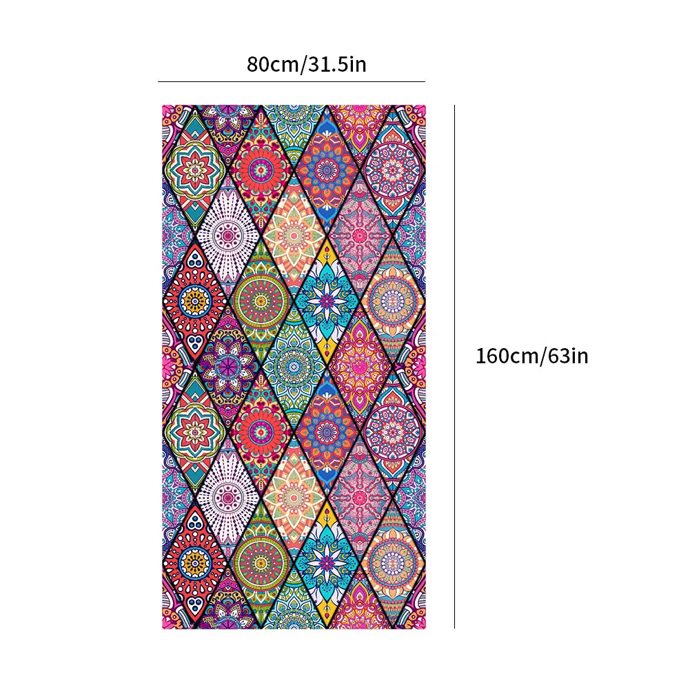 

Microfiber Beach Towel Sand Free Quick Dry 180x80cm Print Soft Lightweight Picnic Blanket For Swimming Bathing Towels Microfiber