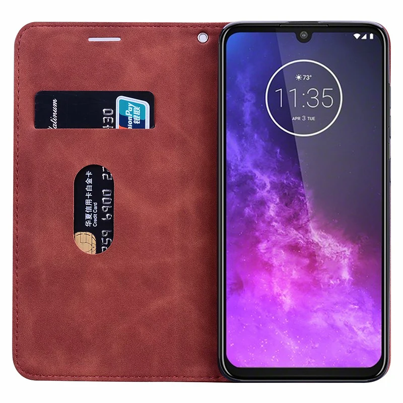 phone magnetic flip case for motorola one action fusion hyper macro vision zoom pro moto edge plus cover leather wallet protect free global shipping