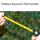 Термометр для аквариума с черепаховым цилиндром, датчик температуры воды, нагревательный стержень, термометр, стеклянный термометр