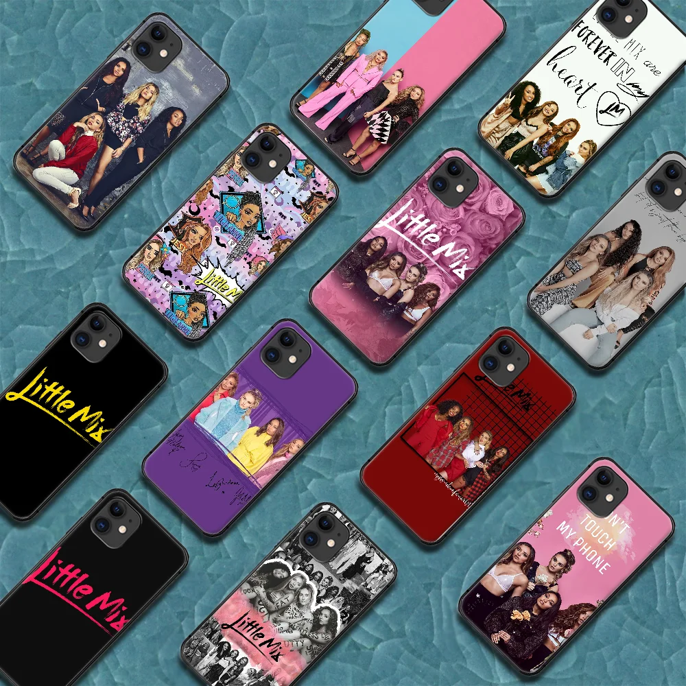 Чехол для телефона Little Mix Perrie Jesy Jade Iphone 5 5S SE 2020 6 6S 7 8 Plus 11 12 Mini X XS XR Pro Max черный чехол