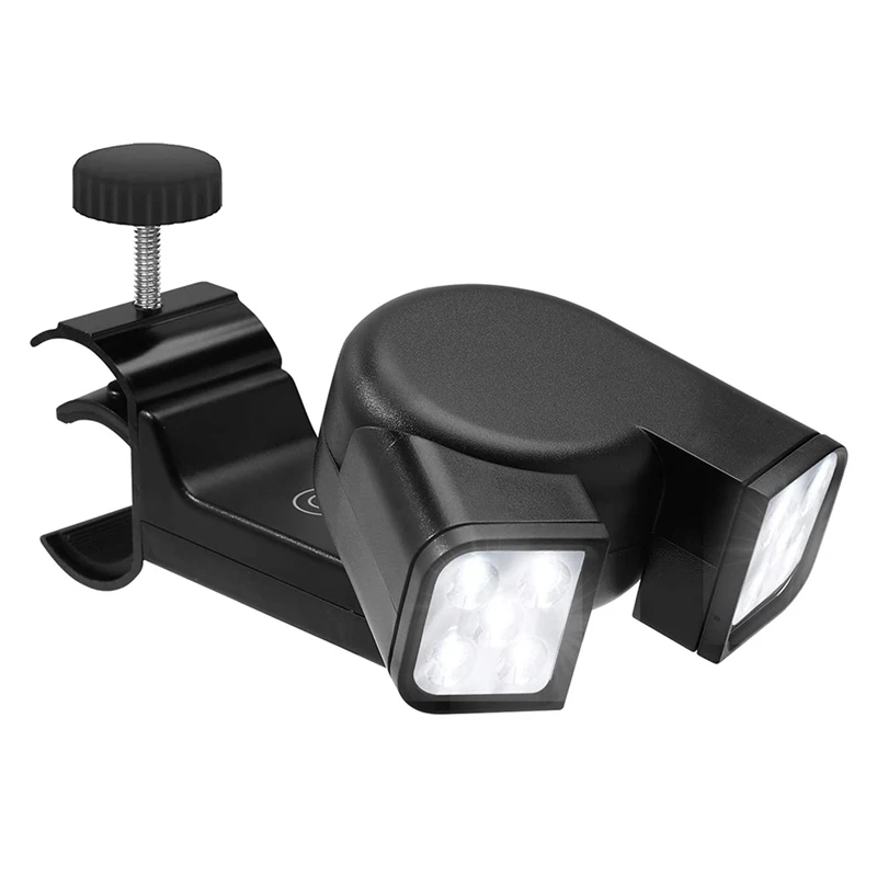 

LED BBQ Grill Light with 10 Super Bright Lights for Outdoor, Adjustable Barbecue Grill Lamp for Night Cooking Lighting