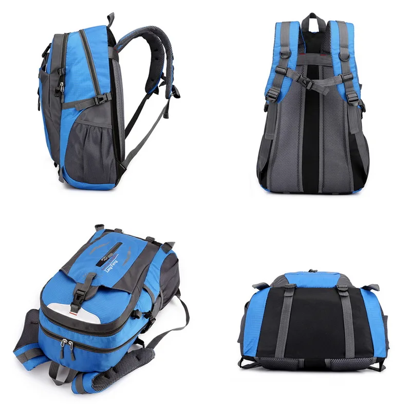 40L Outdoor Backpack Waterproof Men Mountaining Hiking Backpacks Women Travel Trekking Rucksack Ultralight Camping Sports Bags | Спорт и