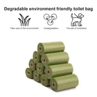 1 шт. охрана окружающей среды мешок для мусора для домашних животных Разлагаемый мусорный мешок собака сумка для туалетной бумаги маленькие рулоны на открытом воздухе чистая товары для домашних животных