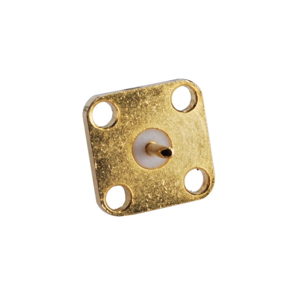 Eightwwood 5 шт. SMA Jack женский 4 отверстия панель крепление с припоем чашки RF коаксиальный разъем адаптер прямой для антенны Телеком