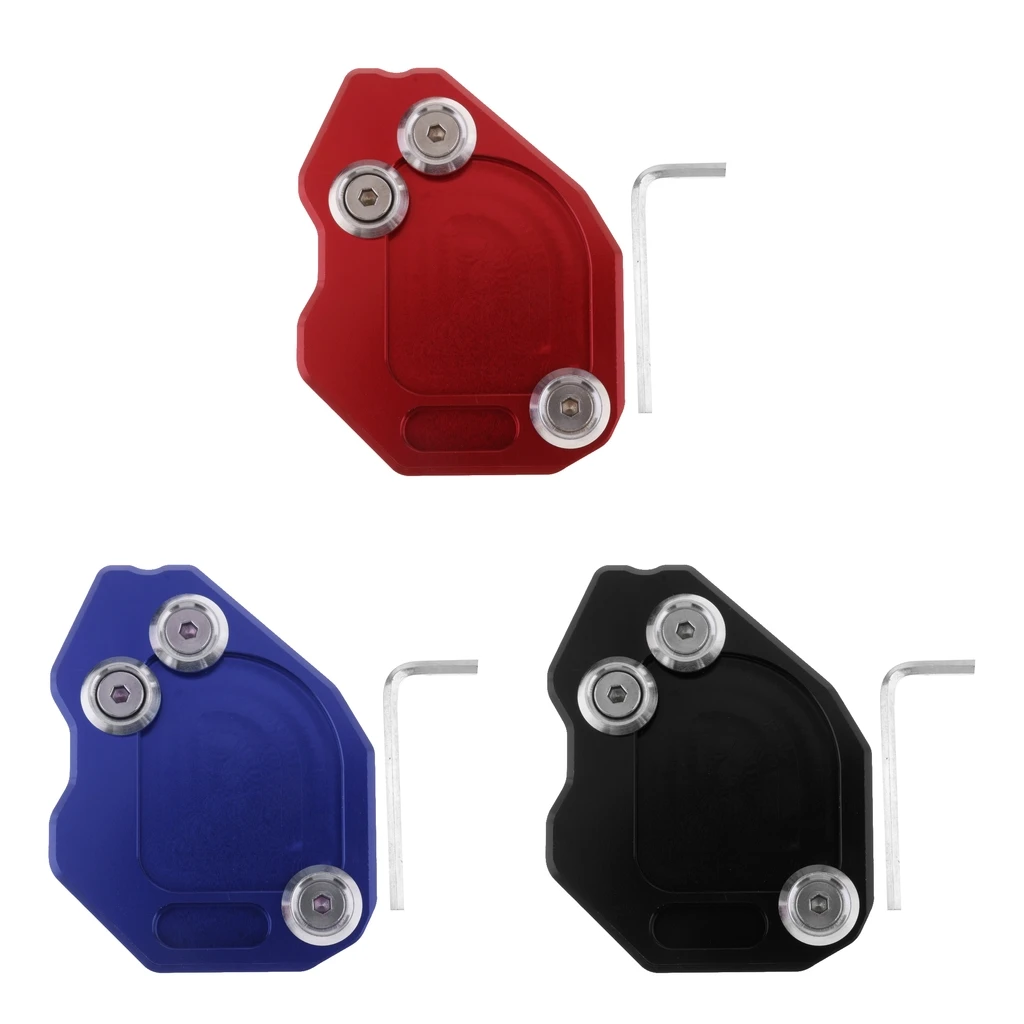 

3 Colors Available, T6061 Aluminum CNC Side Stand Plate Kickstand Pad For BMW F800GS 08-14