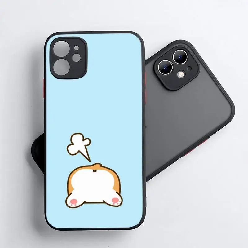 

welsh corgi pembroke Phone Case For iphone 12 11 8 7 plus mini x xs xr pro max matte transparent cover