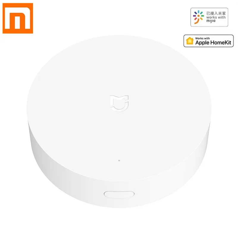 Шлюз Xiaomi для умного дома многорежимный ZigBee Wi Fi Bluetooth сетевой хаб работает с